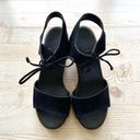 Paul Green  Melissa‎ Cork Wedge Sandals | Black UK Size 5.5 Photo 2