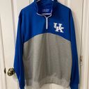 E5 University Of Kentucky Wildcats Blue  Quarter Zip Photo 0