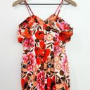 Alice McCALL  Ready Steady Go Mini Dress Floral Scarlet Off the shoulder size 0 Photo 3