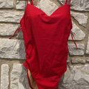 Newport News  Red 1 Piece Swim Bathing Suit 14 Photo 0