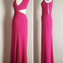 Halston Heritage Halston Pink Cutout Formal Gown Revolve Photo 7