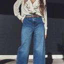 ZARA  Belted High-Rise Cropped Wide Leg Jeans Photo 0