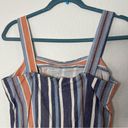 Macy's Macy’s Fishbowl Junior’s Button Trim Striped Jumpsuit Photo 5