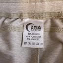 Zyia Women S Beige Heather Jogger Pants Pockets Drawstring Lightweight Athletic Photo 8