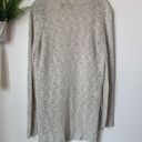 Loft NWOT Ann Taylor  Cream Lightweight Knit Long Sleeve Cardigan Photo 6