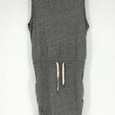 n:philanthropy  Sleeveless Knit Dress Drawstring Waist Heather Gray M Photo 0