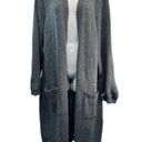 Torrid  Drop Shoulder Sequin Duster - Grey Photo 5