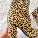 Guess The Cora Cheetah Print Bootie Size 7 Tan Black K255 Photo 6