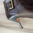 Donald Pliner  8 Brown Lexie Heeled Boots Photo 1