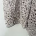 Anthropologie Knitted & Knotted Crochet Longline Cardigan Sweater Photo 9