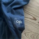 Alo Yoga Alo Unisex Navy One Up Jacket Photo 6