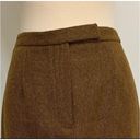 Ralph Lauren Vintage Lauren  100% Lambswool Brown tweed pencil skirt size 8 Photo 8