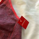 Spanx  New Seamless Sculpt Sports Bra Size M Coral Crossover Back Photo 1