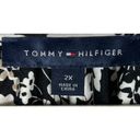 Tommy Hilfiger  Floral Pintuck Popover Top Women's Plus Size 2X Black Tan S/S NEW Photo 3