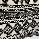 CHAPS  Black White Southwestern Patterned Vest M Photo 3