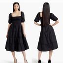 Hill House NWT  | The Nesli Nap Smocked Midi Dress in Black | Size XS Photo 1