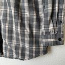 The North Face  Gray Plaid Flannel Shirt Photo 3