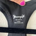 YoungLA Sports Bra Black Size XS Photo 3