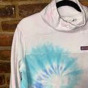 Vineyard Vines  Tie Dye Mock Neck Sweatshirt The Shep Shirt Women's Size Small Photo 1