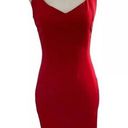 Mango MNG  Red Bodycon Mini Dress Women's Size XS | 1-411 Photo 0