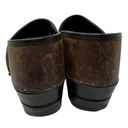 5.11 Sanita Clogs Women's Size 41 US 10. Brown Oiled Leather Slip On Photo 3