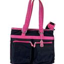 Edge Mobile  forHer Eco-Friendly Tote (Black with Pink Trim) Photo 0