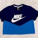 Nike Crop Top Blue Photo 2