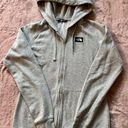 The North Face  Women’s Full Zip Hoodie Gray Sweater Long Sleeve Size Small Photo 0