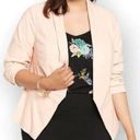 Torrid  Blush Pink Open Front Blazer Photo 0