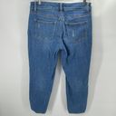 Talbots  Lawless Five-Pocket jeans boyfriend 6 6P petite straight leg medium wash Photo 4