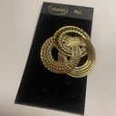 Monet Signed  Brooch Pin - Gold Tone NWT Photo 0