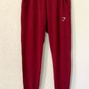 Gymshark Pippa High Rise Training Jogger Pants in Burgundy Size S Photo 1