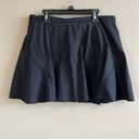 Athleta Match Point Athletic Tennis Skort Black Medium KJ Photo 1