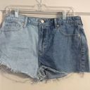 GAP Size 12 31" Festival Short Sky High Rise Duo Color Jean Shorts  Photo 0