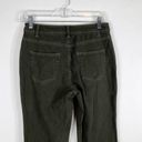 Coldwater Creek  Womens Size 4 Jeans Green Flare Leg High Rise Stretch Pants 1380 Photo 5