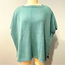 Cyrus NWT  Aqua Fresh Green Sweater Knit Poncho Size Small Photo 0