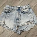 ZARA High Waisted Denim Jean Shorts  Photo 0