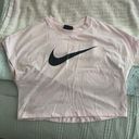 Nike Cropped Workout Tee Photo 0