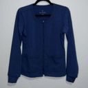 Vera Bradley  Navy Julia‎ Warm-Up Jacket, scrub, Full zip XS Photo 0