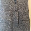 J. McLaughlin Cate Houndstooth Long Blazer Vest NWT Womens Small Collared Photo 7