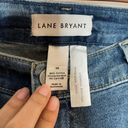 Lane Bryant  distressed high rise straight jeans Photo 5