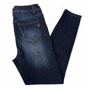 1822 Denim Jeans Size 4 Skinny Stretch Dark Wash High Rise Photo 1