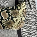 By Far Mara Leather Snakeskin Python Snake Print Shoulder Bag Photo 8