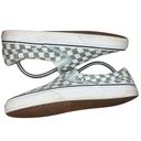 Vans  Baby Blue/True White Checkerboard Slip-On Sneaker - Men's 9 / Women's 10.5 Photo 2