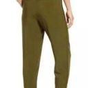 Madewell Track Trousers Pull On Joggers in Olive Green Size Medium Photo 2