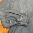 Lou & grey Chambray Denim-Look 3/4 Sleeve Top Size S Photo 3