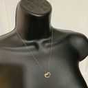 Dainty Heart Necklace Silver Photo 1