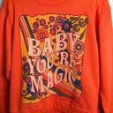 Life Clothing Co. Baby Your Magic Groovy Hippie Sweatshirt Crewneck Photo 7
