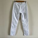 Eileen Fisher  Slim-Fit Ankle Jeans in White Size 2 Photo 3