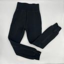 Nike  Sweatpants Tech Fleece Women's High-Waisted Slim Zip Pants Size Small Black Photo 7